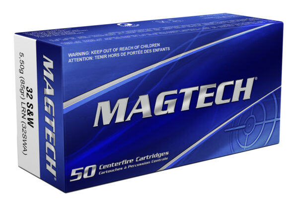 Magtech 32SWA Range/Training  32S&W 85gr Lead Round Nose 50 Per Box/20 Case