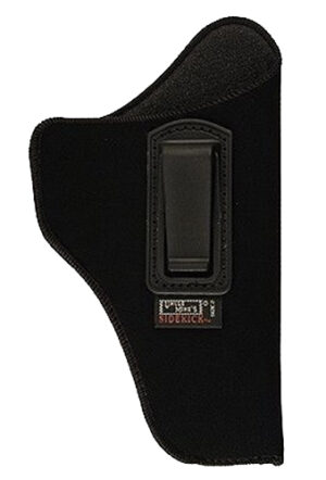 Uncle Mike's 76152 Inside The Pants Holster IWB Size 15 Black Suede Like Belt Clip Fits Large Semi-Auto Fits 3.75-4.50" Barrel Left Hand