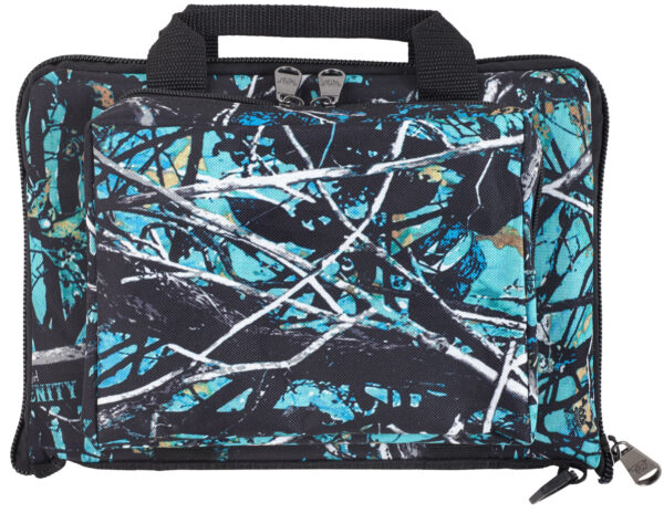 Bulldog BD915SRN Mini Range Bag Water Resistant Serenity Camo Nylon with Inside & Outer Storage Pockets
