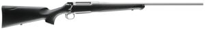 Sauer S1SX65P 100 Silver XT Full Size 6.5 PRC 4+1 22" Stainless Steel Cerakote Barrel, Stainless Cerakote Drilled & Tapped Steel Receiver, Black Max Synthetic Stock