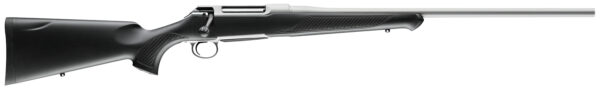 Sauer S1SX65P 100 Silver XT Full Size 6.5 PRC 4+1 22" Stainless Steel Cerakote Barrel, Stainless Cerakote Drilled & Tapped Steel Receiver, Black Max Synthetic Stock