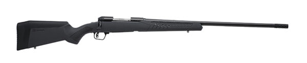Savage Arms 57034 110 Long Range Hunter 6.5x284 Norma 3+1 26", Matte Black Metal, Gray Fixed AccuStock with AccuFit Stock