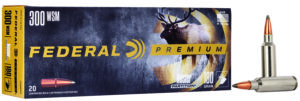 Federal P300WSMB Premium  300WSM 180gr Nosler Partition 20 Per Box/10 Case