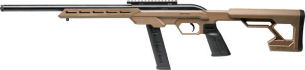 SAVAGE 64 PRECISION 22LR 20RD - 16.5" HB SYNTHETIC CHASSIS FDE - Image 2