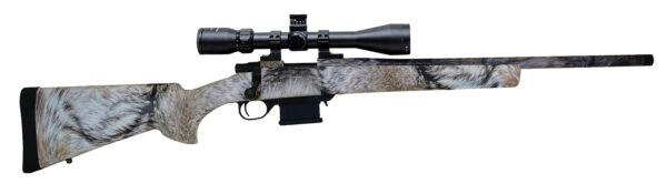Howa HMA70722FY M1500 Mini Action Full Size 7.62x39mm 5+1 20" Yote Heavy Barrel, Yote Drilled & Tapped Steel Receiver, Yote Fixed HTI Synthetic Stock, Nikko Stirling GamePro 4-12x40mm