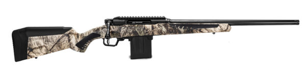 Savage Arms 57658 Impulse Predator Full Size 243 Win 10+1 20" Matte Black Threaded Barrel, Matte Black Aluminum Receiver w/Picatinny Rail, Mossy Oak Terra Gila Synthetic AccuStock, Ambidextrous