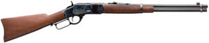 Winchester Repeating Arms 534280137 Model 1873 Competition Carbine High Grade Full Size 38 Special 357 Mag 10+1 20" Polished Blued Steel Barrel, Color Case Hardened Drilled & Tapped Steel Receiver, Gr