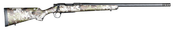 Christensen Arms 8010628000 Ridgeline FFT 6.5 PRC 3+1 20" Carbon Fiber/Threaded Barrel, Black Nitride, Sitka Subalpine Camo Stock