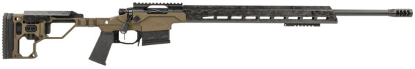 Christensen Arms 8010300900 Modern Precision  6.5 Creedmoor 22" Threaded Carbon Fiber Barrel 5+1, Black Nitride Finish, Desert Brown Anodized Folding Stock, Polymer Grip