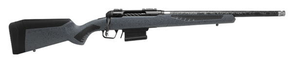 Savage Arms 57933 110 Carbon Predator 22-250 Rem 22" Proof Research Carbon Fiber Barrel, Granite Stock with Black Rubber Cheek Piece & Grips