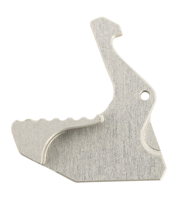 Rise Armament RA212GISLVR Extended Charging Handle Latch RA-212 Silver Aluminum fits Mil-Spec AR Charging Handles