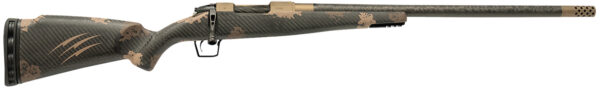 Fierce Firearms ROG65PRC20BRS Carbon Rogue  Full Size 6.5 PRC 3+1 20" Hand Lapped/Match Grade Threaded Barrel, Smoked Bronze Cerakote Steel Receiver, Sonora Ambush Camo Fierce Rogue Carbon Fiber Stock