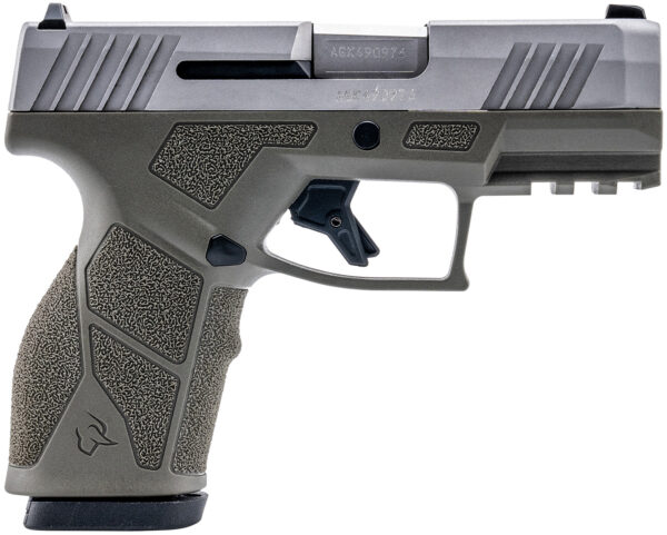 Taurus 1-GX2939O GX2  9mm 13+1 3.37" Matte Stainless Steel Barrel, Matte Serrated Stainless Steel Slide, OD Green Polymer Frame w/Picatinny Rail, Polymer Grip