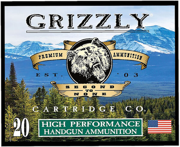 Grizzly Ammo GC38SP9   38Special 148gr Full Metal Jacket Flat Point 20 Per Box/10 Case