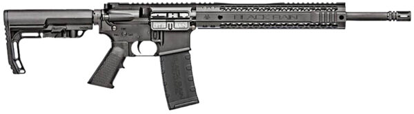 Black Rain Ordnance BROSPEC15 Spec15  5.56x45mm NATO 30+1 16" Chrome Moly Barrel, A2 Flash Hider,  Black Hard Coat Anodized 7075-T6 Receiver, Adjustable B5 Sopmod Stock, Polymer Grip, GI Trigger