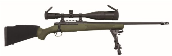 MOSSBERG PATRIOT 300WIN BL/ODG 24" SCPE