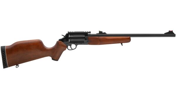 Rossi Circuit Judge Rifle - BLK | .45 Colt / .410 Ga. | 18.5" Barrel | Fiber Optic Adjustable Sight
