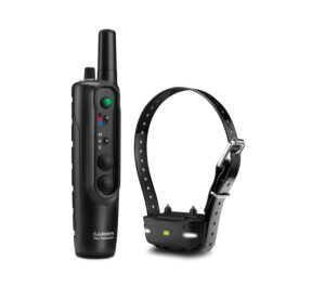 Garmin 0100120200 Pro 550 Bundle Handheld Black w/BarkLimiter, Remote Operation Beacon Lights, Tri-Tronics Rechargeable Li-ion; Collar .75" Up to 3 Dogs 1 Mile Range