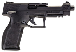 Taurus 1TX22C151 TX22 Competition 22 LR 16+1 5.25" Overall Black Steel/Threaded Barrel, Hard Coat Anodized Aluminum/Optic Cut/Serrated Slide & Polymer Frame w/Picatinny Rail w/Polymer Grips