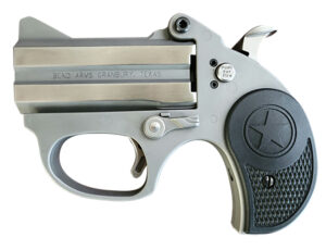 Bond Arms BASRS Stinger  380 ACP 2rd 2.5" Matte Stainless Barrel, Anodized Frame, Blade Front/Fixed Rear Sights, Black Rubber Grip, Manual Safety