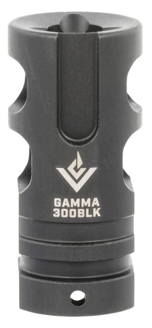 VG6 Precision APVG200003A GAMMA  Black Nitride 17-4 Heat Treated Stainless Steel w/ 5/8"x24 RH tpi & 1.75" OAL for 300 Blackout/308 Win AR-15