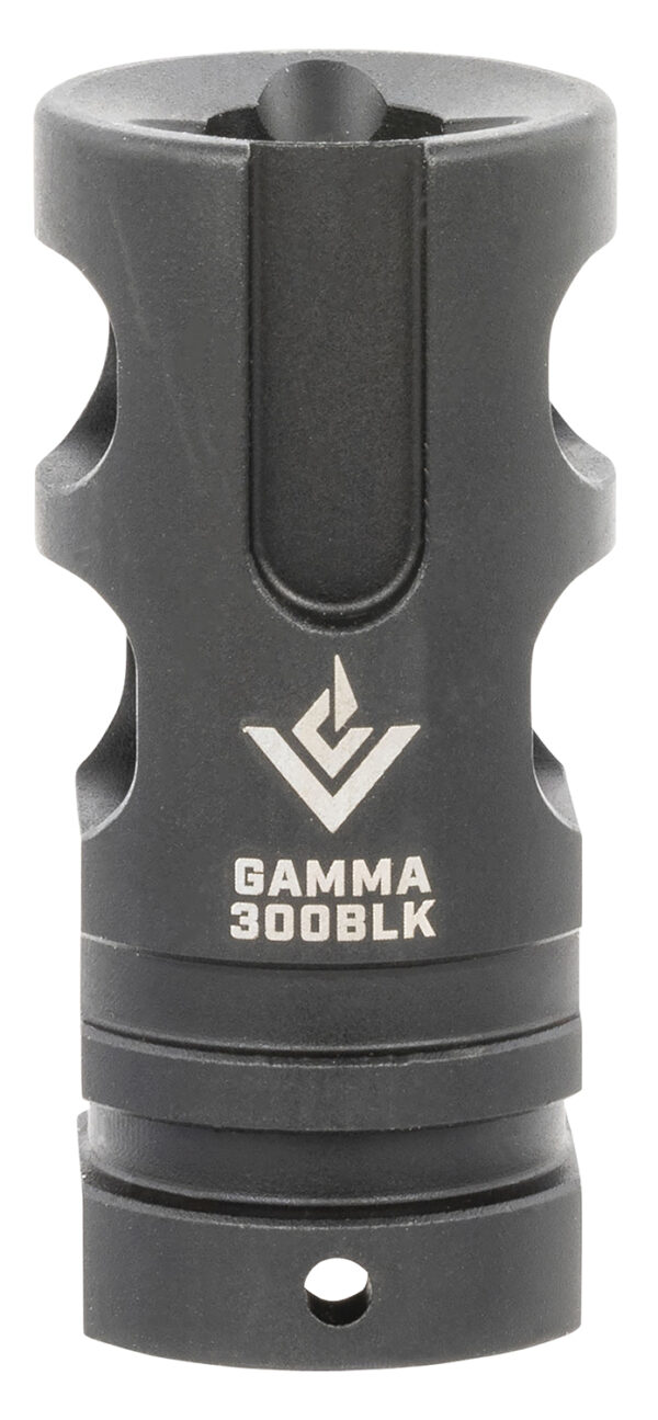 VG6 Precision APVG200003A GAMMA  Black Nitride 17-4 Heat Treated Stainless Steel w/ 5/8"x24 RH tpi & 1.75" OAL for 300 Blackout/308 Win AR-15