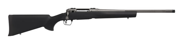 Savage Arms 58270 110 Trail Hunter Lite Full Size 308 Win 4+1 20"  Fluted/Threaded Barrel, Drilled & Tapped Steel Receiver, Black Fixed Synthetic Stock