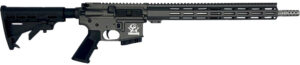 Great Lakes Firearms GL15400SSTNG GLFA  400 Legend 5rd 16" Stainless Threaded Barrel, Tungsten Cerakote Picatinny Rail Aluminum Receiver, Black Synthetic Stock, Mil-spec Polymer Grip