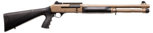Four Peaks Imports 12060 AKSA Arms S4 12 Gauge 3" 5+1 18.50" Chrome Plated 7075-T6 Aluminum Receiver