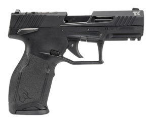 Taurus 1-2TX22P341-15 TX22 T.O.R.O. 22 LR 15+1 4.10" Matte Black Steel Barrel, Black Hard Coat Anodized Optic Ready/Serrated Slide, Black Polymer Frame w/Picatinny Rail, Textured Grip