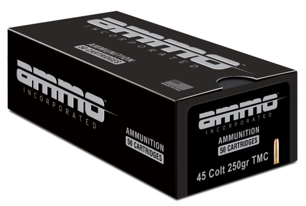 Ammo Inc Signature .45 Long Colt Handgun Ammo - 250 Grain | TMC | 50rd Box