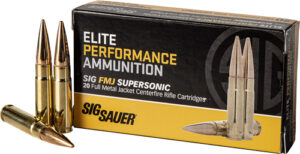 SIG AMMO 300 AAC 125GR ELITE - BALL FMJ 20RD 25BX/CS
