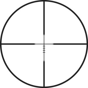 BSA OPTIX SERIES RIFLESCOPE - 3-9X40MM BDC-8 RETICLE BLACK