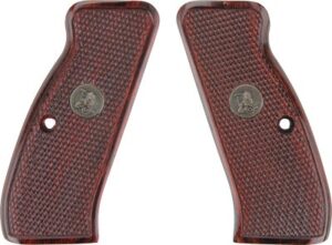 PACHMAYR LAMINATED WOOD GRIPS - CZ 75/85 ROSEWOOD CHECKERED