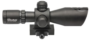 Firefield FF13064 Barrage  Matte Black 2.5-10x40mm Illuminated Red/Green Mil-Dot Reticle