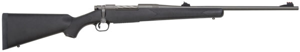 Mossberg 28073 Patriot  Full Size 375 Ruger 3+1 22" Stainless Cerakote Barrel, Drilled & Tapped Stainless Cerakote Receiver, Black Fixed Synthetic Stock, Right Hand
