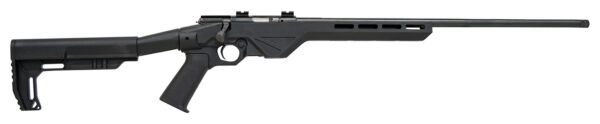 Citadel CIT17HMRBLT Trakr  17 HMR 5+1 21" Blued Steel Barrel & Receiver, Lightweight Synthetic Black Synthetic Stock