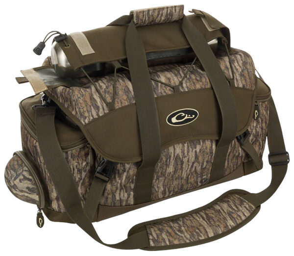 Drake Waterfowl DA2020006 Blind Bag  Large 18 Pockets, Sunglass Pocket, Thermos Sleeve, Carry Handles/Adj. Strap