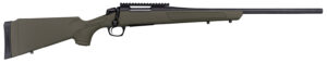 CVA CR3906G Cascade  7mm-08 Rem 4+1 22" Black Cerakote Steel Threaded Barrel, Black Cerakote Receiver, OD Green Synthetic Stock
