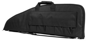 NcStar CV290738 VISM Rifle Case w/ Double Zippers ID Holder Foam Padding & Black Finish