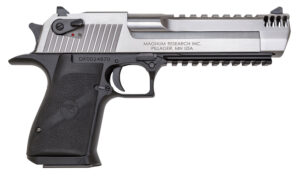 Magnum Research DE50ASIMB Desert Eagle Mark XIX L6 50 AE 6" 7+1 Black Hardcoat Anodized Aluminum Frame Stainless Steel Slide Black Polymer Grip