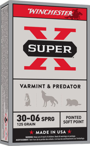 WINCHESTER SUPER-X 30-06 - 125GR JSP 20RD 10BX/CS