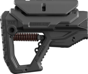 F.A.B. DEFENSE IMPACT RECOIL - BUTTSTOCK AR-15 BLK W/CHK REST