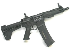 ATI ALPHA MAXX AR Pistol - Black | 5.56NATO | 7.5" barrel | 7" M-LOK Rail | 60rd | Rear Blade