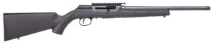 Savage Arms 47241 A22 FV-SR Full Size 22 LR 10+1 16.50" Matte Black Threaded Barrel, Matte Black Picatinny Rail Carbon Steel Receiver, Matte Black Fixed Synthetic Stock, Right Hand