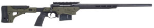 Savage Arms 57550 Axis II Precision 243 Win 10+1 22", Matte Black Barrel/Rec, OD Green Adjustable MDT Aluminum Chassis, Polymer Grip