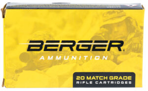 Berger Bullets 31021 Tactical Rifle 6.5Creedmoor 130gr Hybrid Open Tip Match 20 Per Box/10 Case