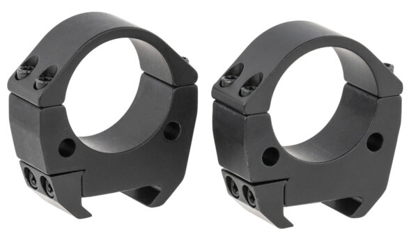 Talley TMS30M Modern Sporting  Black Anodized Aluminum 30mm Tube Medium Picatinny Rail 0 MOA