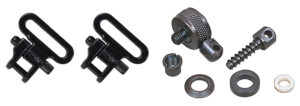 Allen 14430 Swivel Set  Black 1" Shotgun Metal