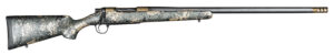 Christensen Arms 8010618900 Ridgeline FFT 6.5 Creedmoor 4+1 20" Carbon Fiber/Threaded Barrel, Burnt Bronze Cerakote, Green with Black/Tan Accents Stock